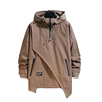 Autumn Jackets And Coats Multi Pockets Hooded Youth Tops Clothes -