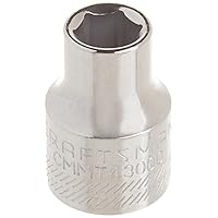 CRAFTSMAN Shallow Socket, SAE, 3/8-Inch Drive, 5/16-Inch, 6-Point (CMMT43000)