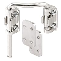 Prime-Line U 10537 2-1/4 In. Nickel Plated Steel High Security Loop Lock for Left Hand (Single Pack)