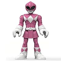 Replacement Figure for Imaginext Power Rangers Playset DFX60 - Pink Ranger and Pterodactyl Zord ~ Replacement Pink Figure Kimberly Ann Hart