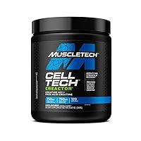 MuscleTech Cell-Tech Creactor Creatine HCl Powder,Post Workout Muscle Builder for Men & Women ,Creatine Hydrochloride + Free-Acid,Unflavored (120 Servings),8.47 oz