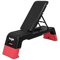 Yes4All Multifunctional Aerobic Deck - Versatile Fitness Station, Weight Bench, Aerobic Stepper, Plyometrics Box for Cardio Workouts and Strength Training