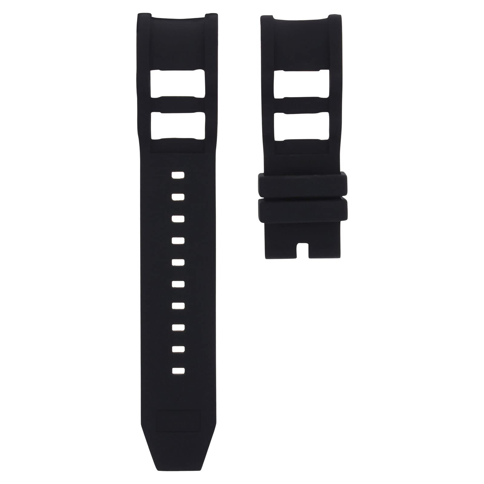 Ewatchparts RUBBER WATCH BAND STRAP COMPATIBLE WITH INVICTA RUSSIAN DIVER 1201 1805 1845 1959 26MM