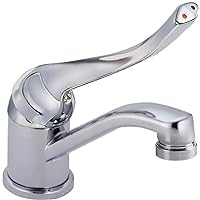 DELTA FAUCET 570LF-06ELH Touch-on-Bathroom-Sink-faucets, Chrome