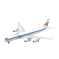 Scale Model Airplane for Airline DC-8-62 HS-TGZ 1:200 Alloy Metal Model Plane Plane Model Finished Product Model Plane Set Air Force