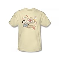 I Love Lucy - Home is Where The Heart is Adult T-Shirt in Cream