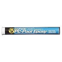 PC Products PC-Pool Epoxy Putty, Moldable 4 oz Stick, Off White 41116 (Pack of 1)