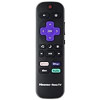 Hisense OEM Remote Control (RC-AFIR) HU-RCRUS-23 for Select Hisense TVs - Black