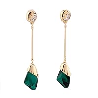 Grace Jun Women's Austria Crystal Art Deco Tear Drop Earrings Fashion Bijouterie
