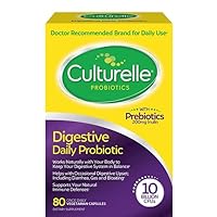 Cultur Digestive Health Probiotic, 80 Vegetarian Capsules