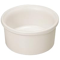 Small Bowl: TERRE ETOILEE TE07 4374601 Ramkan, 6.8 fl oz (200 ml), Beige, Φ3.5 x H2.0 inches (9 x 5 cm), 6 Pieces YA