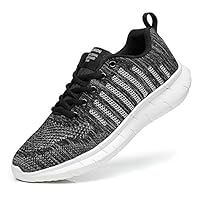 WULAKESI Sneakers, Running Shoes, Men's, Air Cushion, Lightweight, Breathable, Anti-Slip, Sports Shoes, Jogging Shoes, Walking Shoes, School Commutes to Work
