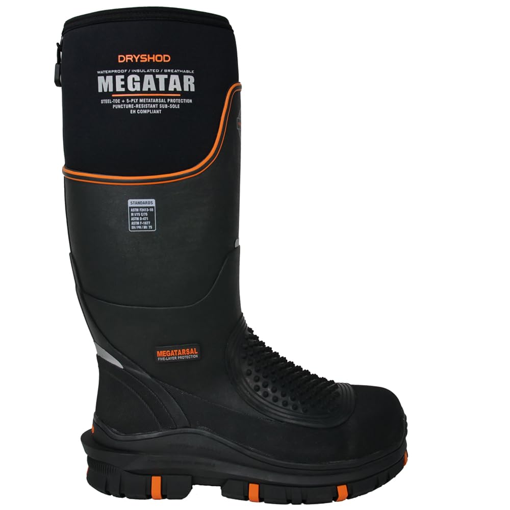 Dryshod Men's Megatar Met Guard Steel Toe Work Boot