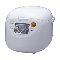 Zojirushi Micom Rice Cooker and Warmer (10-Cup/Cool White)