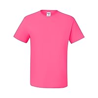 5.6 oz. 50/50 Heavyweight Blend T-Shirt (29M) Neon Pink, XL