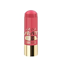 L.A. Girl Velvet Contour Stick, Blush Plume, 0.2 Oz, Pack of 3