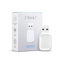 Aeotec Z-Stick 7 Plus, Zwave Plus USB to Create Z-Wave hub, Gateway Controller with 700 Series ZWave, SmartStart and S2, Works with Raspberry Pi 4, Compatible with Home Assistant