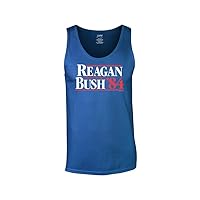 Trenz Shirt Company Ronald Reagan Bush '84 Cool Retro Tank Top