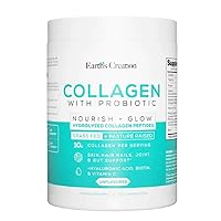 Earth's Creation Collagen with Probiotics, Unflavored (275 g)