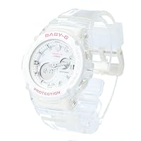 CASIO BGA-270S-7A Baby-G Wristwatch, Women's, Analog, Digital, Analog, Digital, Waterproof, White, Skeleton
