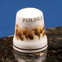 Ceramic Thimble - Polska & Zubry