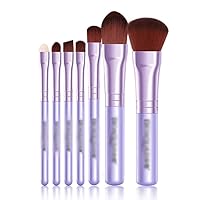 GMOIUJ 7 Pcs/SetProfessional Women Makeup Brushes Face Cosmetic Beauty Eye Shadow Foundation Blush Brush Tools (Color : D)