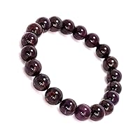 Natural AAA Purple Sugilite Bracelet 8mm Gemstone Stretch Fit Bracelet | 7-7.5” length | Unisex Bracelet | Round Shape Beads Bracele|Men/Women