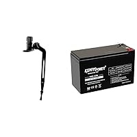 Scotty 141 Kayak/SUP Transducer Mounting Arm with Gear-Head Black, Medium and ExpertPower 12v 7ah Rechargeable Sealed Lead Acid Battery