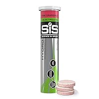 Science in Sport Hydro Electrolyte Tablets, Fast Hydration, Performance Electrolytes for Enhanced Hydration & Endurance Supplement for Running, Cycling, Triathlon, Pink Grapefruit - 20 Tablets 1 Pack