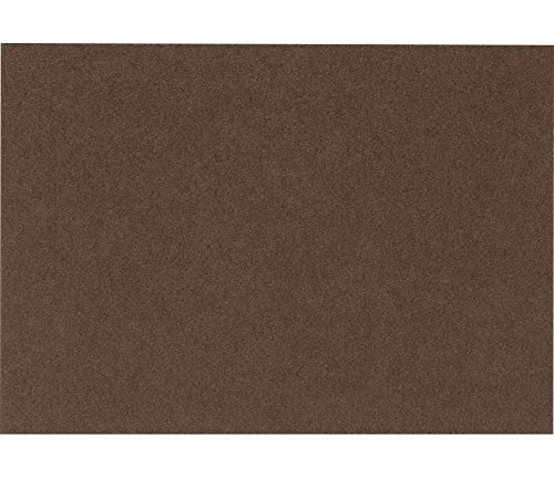 A9 Flat Card (5 1/2 x 8 1/2) - Chocolate Brown (250 Qty.)