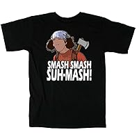 Kai Hatchet Wielding Hitchhiker Smash Suh-mash Meme Unisex T-Shirt