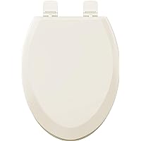 PROFLO PFTSWEC2000BS PROFLO PFTSWEC2000 Elongated Closed-Front Toilet Seat with Quick Release and Lid