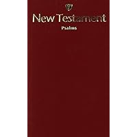HCSB Economy New Testament with Psalms, Burgundy Trade Paper