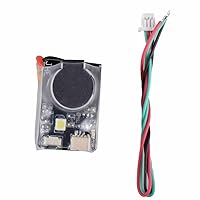 QWinOut Finder JHE42B/JHE42B_S 5V Super Loud Buzzer Tracker with LED Buzzer Alarm for DIY Racing Drone Flight Controller (JHE42B Finder)