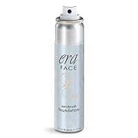 ERA Face spray makeup (R4 Champagne, 2.25 oz) - airbrush foundation, everyday, buildable, professional spray on cosmetics by Era Beauty