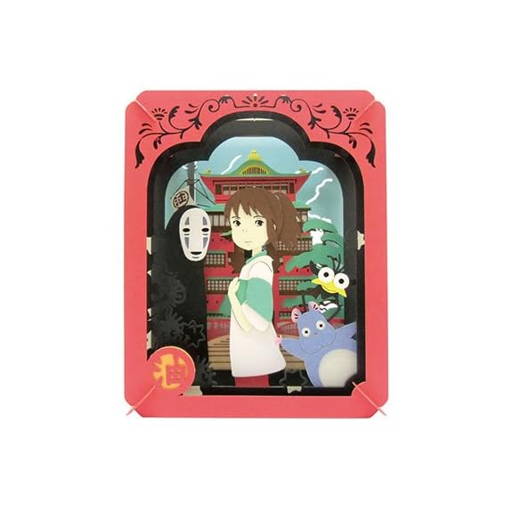 Mua Ensky Spirited Away Chihiro in a Mysterious Town Paper Theater (PT-050)  - Official Studio Ghibli Merchandise trên Amazon Mỹ chính hãng 2023 | Fado