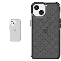 tech21 iPhone 14 Evo Clear – Scratch-Resistant, Shock-Absorbing Clear Phone Case & iPhone 14 Evo Check – Shock-Absorbing & Slim Protective Phone Case with 16ft FlexShock Multi