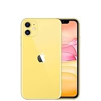 Apple iPhone 11, 128GB, Yellow - Unlocked (Renewed Premium)