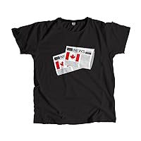 Canada Newspapers Unisex T-Shirt