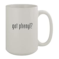 got phenyl? - 15oz Ceramic White Coffee Mug, White