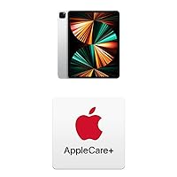 Apple 2021 12.9-inch iPad Pro (Wi-Fi + Cellular, 256GB) - Silver with AppleCare+ (Renews Monthly Until Cancelled)