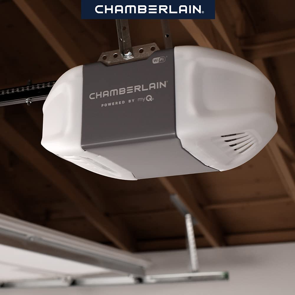 Chamberlain B2405 Quiet Wi-Fi Garage Door Opener, Wireless Keypad - Quantity 1