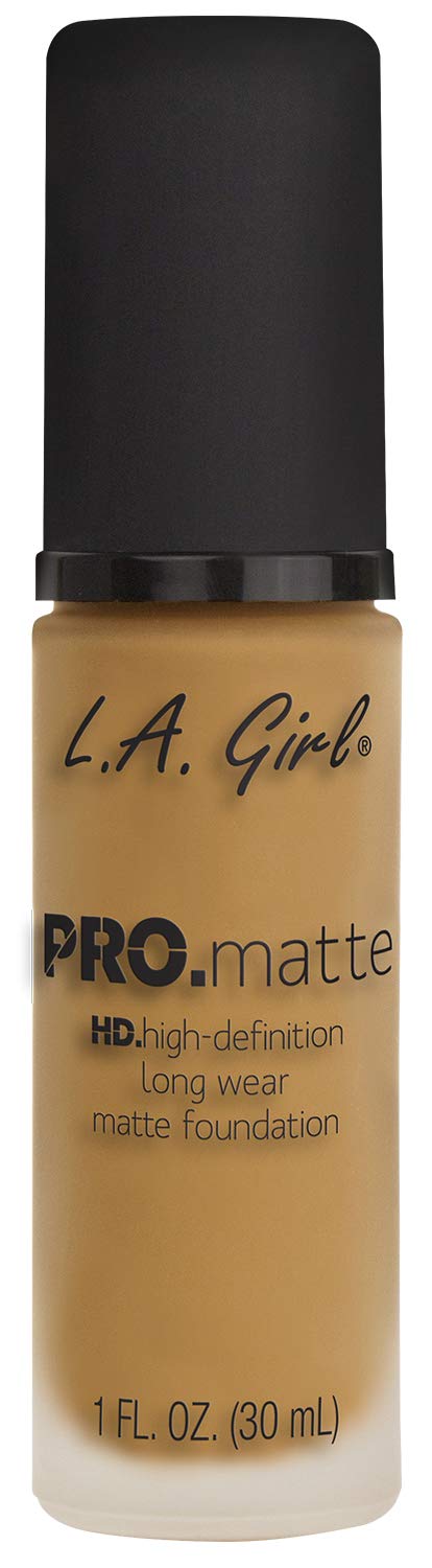 L.A. Girl Pro Matte Foundation, Soft Honey, 1 fl. oz.