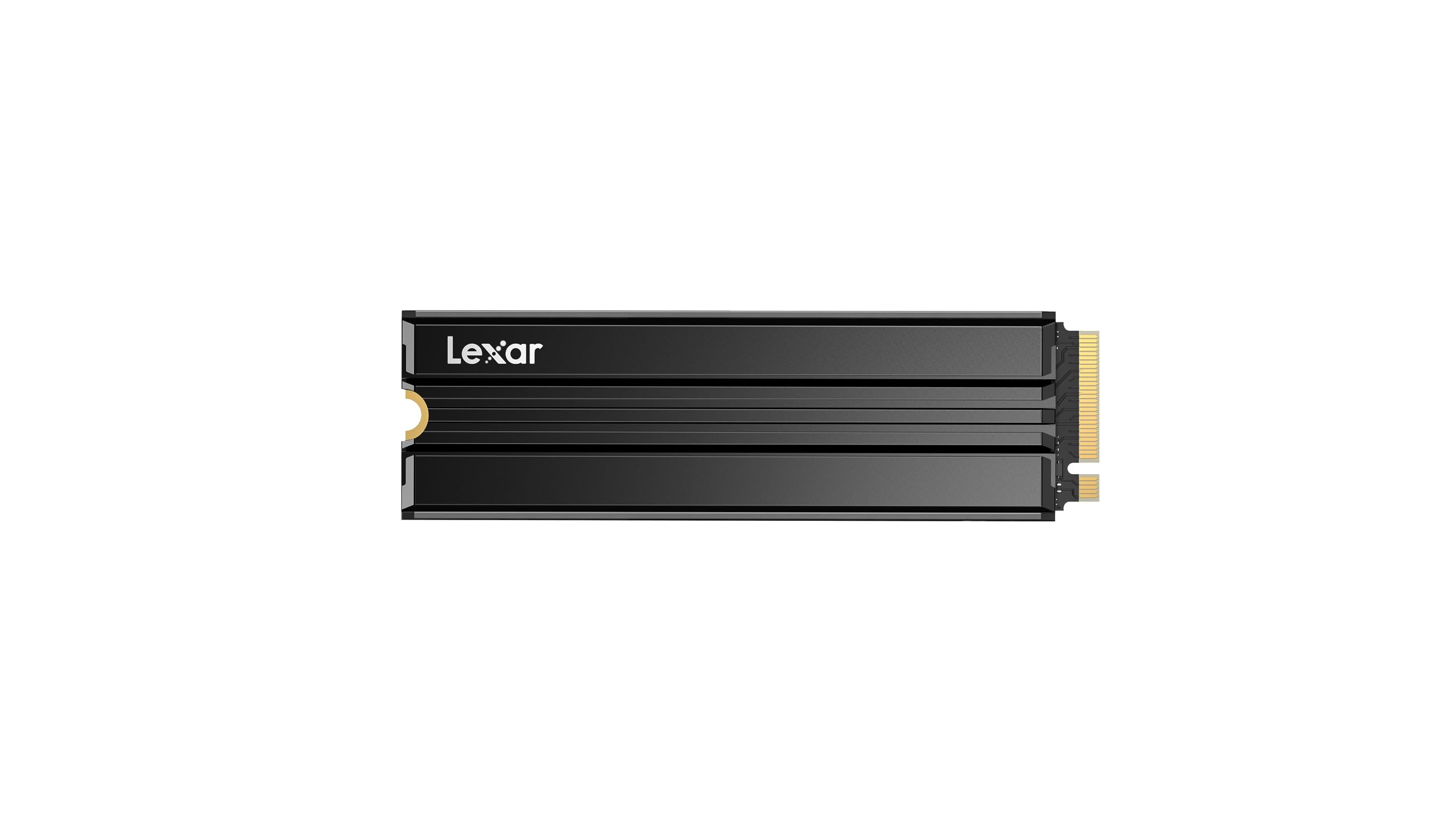 Lexar NM790 SSD with Heatsink 4TB PCIe Gen4 NVMe M.2 2280 Internal Solid State Drive, Up to 7400MB/s, Compatible with PS5, for Gamers and Creators (LNM790X004T-RN9NU)