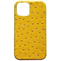 Leather Flocking Lining Phone Case, for Apple iPhone 11 Shockproof Breathable Back Phone Cover [Screen & Camera Protection] Yellow