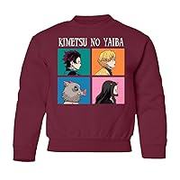 Anime Slayers Demon Characters Profile Youth Crewneck Sweater