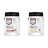 Pro Series Protein Powder, Strawberry & Intense Vanilla, 2 Pounds Each (2 Pack)