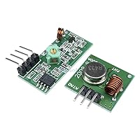 433Mhz RF Wireless Transmitter Module and Receiver Kit 5V DC 433MHZ Wireless for Arduino Raspberry Pi/ARM/MCU WL DIY Kit