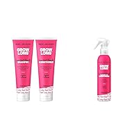 Shampoo and Conditioner Gift Set, Grow Long Biotin & Leave-In Conditioner Spray & Detangler, Grow Long Biotin