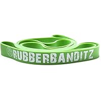 RubberBanditz Athlete Training Running Bands - Great for Agility, Mobility, Jumping, Plyometrics, Power Fitness, Speed Band Training Workouts - Choose from 2 Sizes of Exercise Resistance Sprint Bands